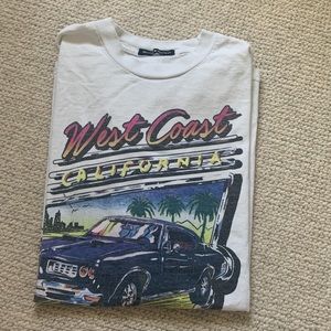 West Coast California Brandy Melville Grafic Tee